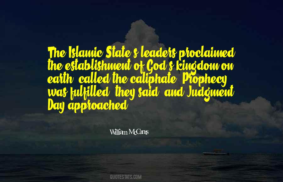 Prophecy Fulfilled Quotes #63343