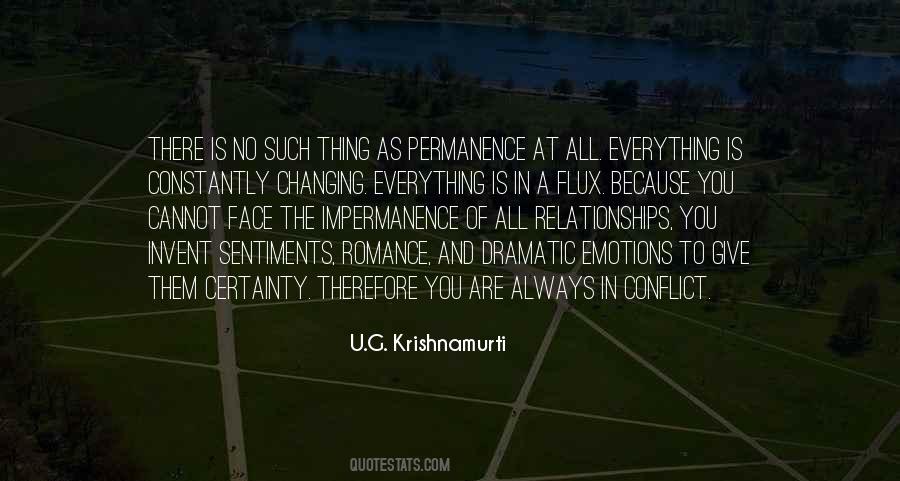 Changing Face Quotes #128796