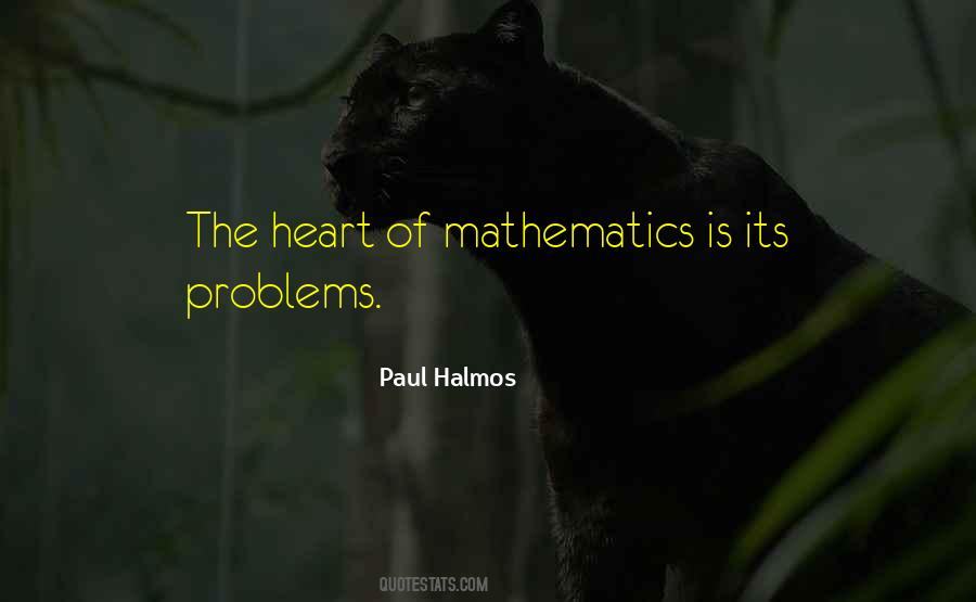 Mathematics Problem Quotes #1134968