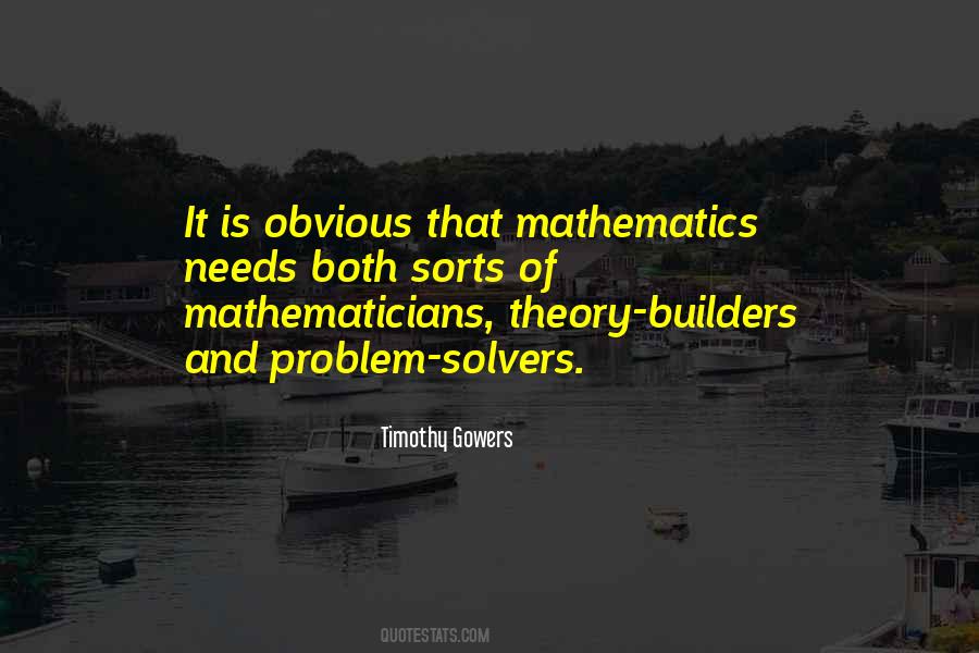 Mathematics Problem Quotes #1833388