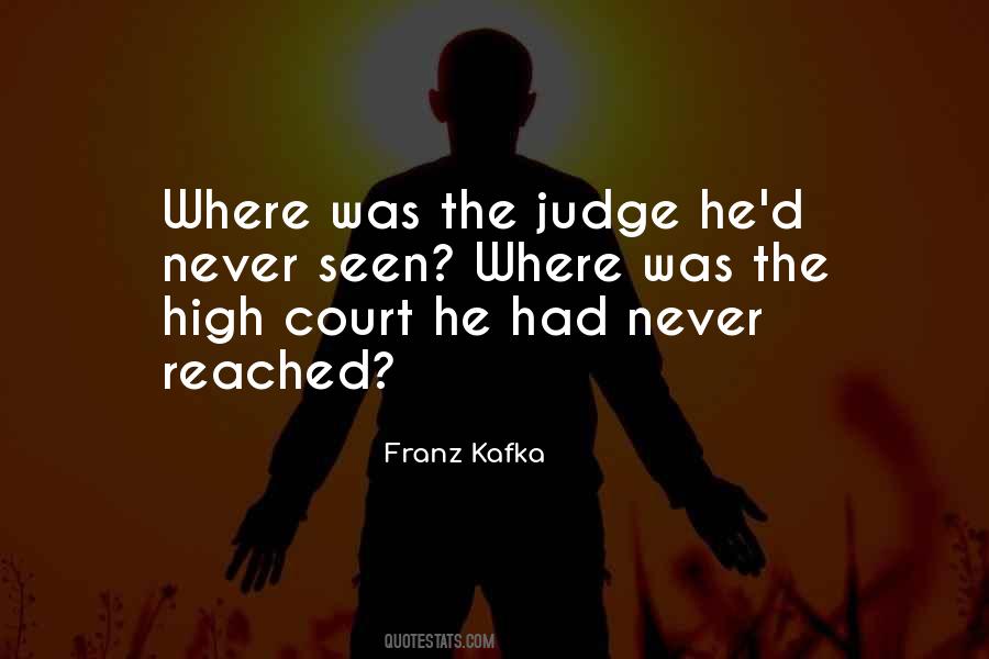 Court Judge Quotes #984945
