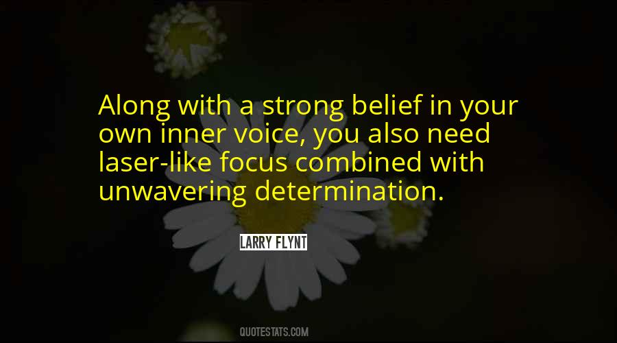 Focus Like A Laser Quotes #1415097