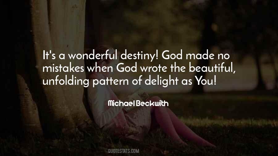 Destiny God Quotes #134161