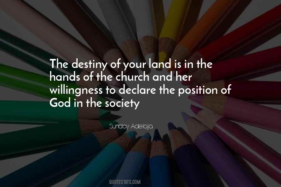 Destiny God Quotes #177253