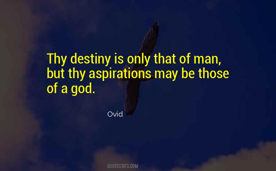 Destiny God Quotes #349076