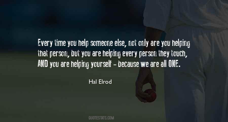 Help Someone Up Quotes #1823041