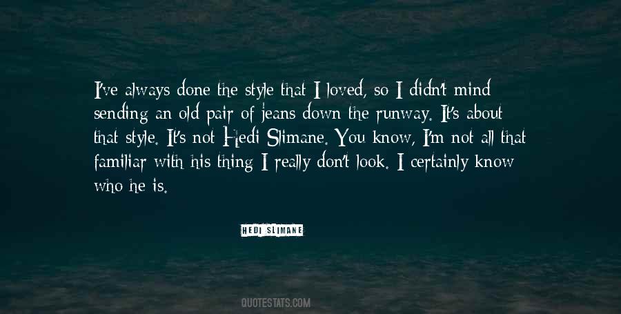 Old Jeans Quotes #1225920