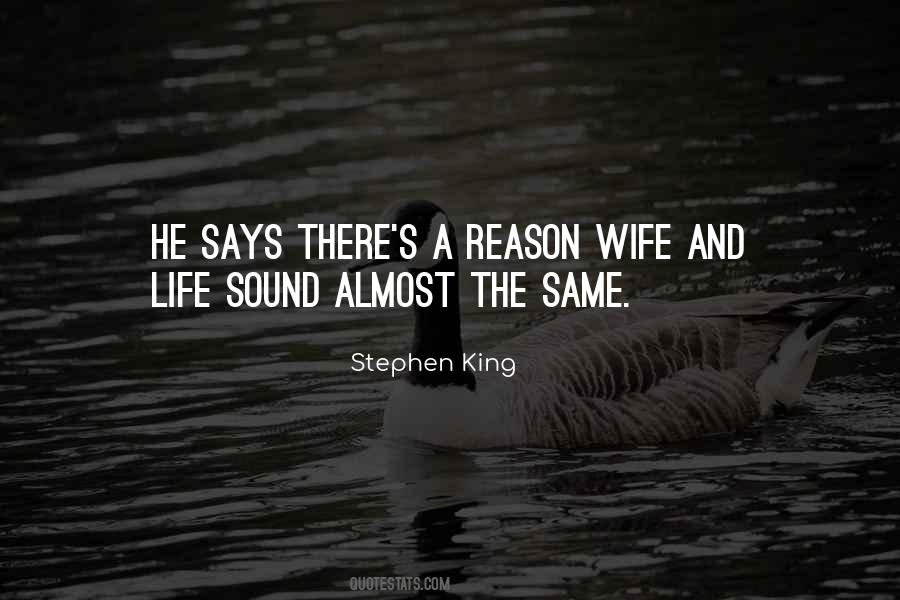 Life Reason Quotes #102699