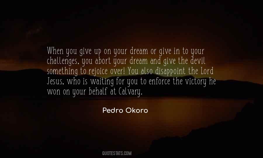 Give Victory Quotes #1248723