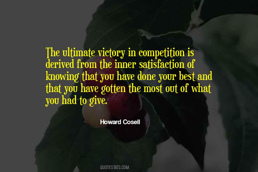 Give Victory Quotes #1349186