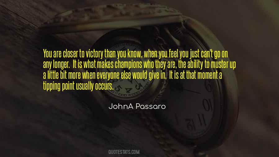 Give Victory Quotes #178704