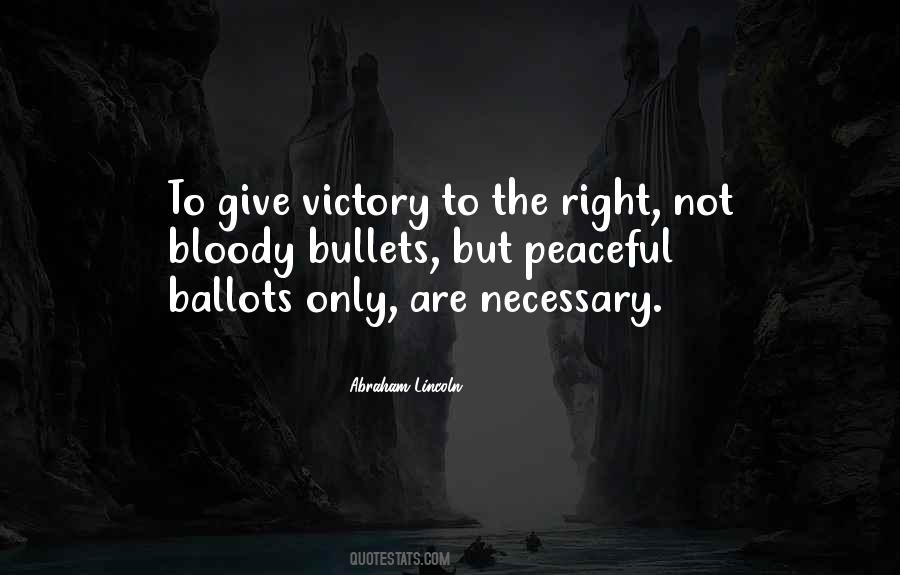 Give Victory Quotes #1849475