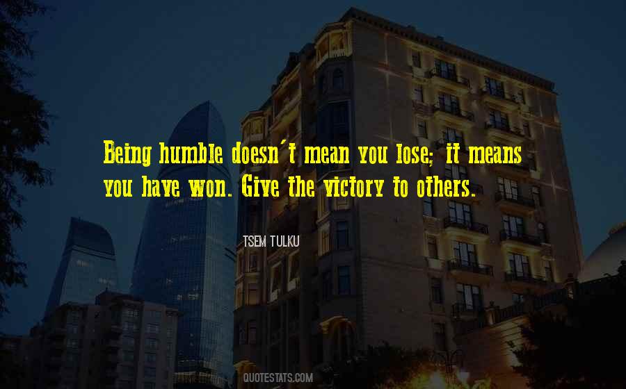 Give Victory Quotes #216682