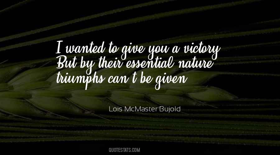 Give Victory Quotes #265773