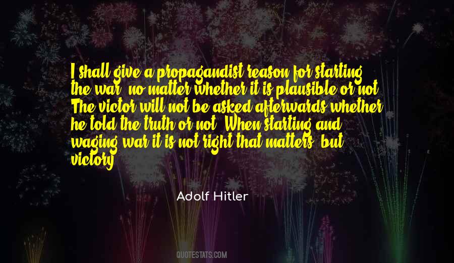 Give Victory Quotes #549518
