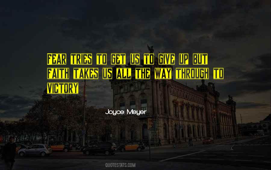 Give Victory Quotes #710132
