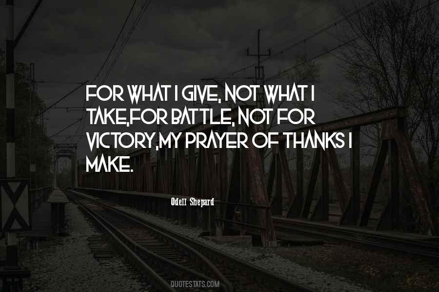 Give Victory Quotes #861369