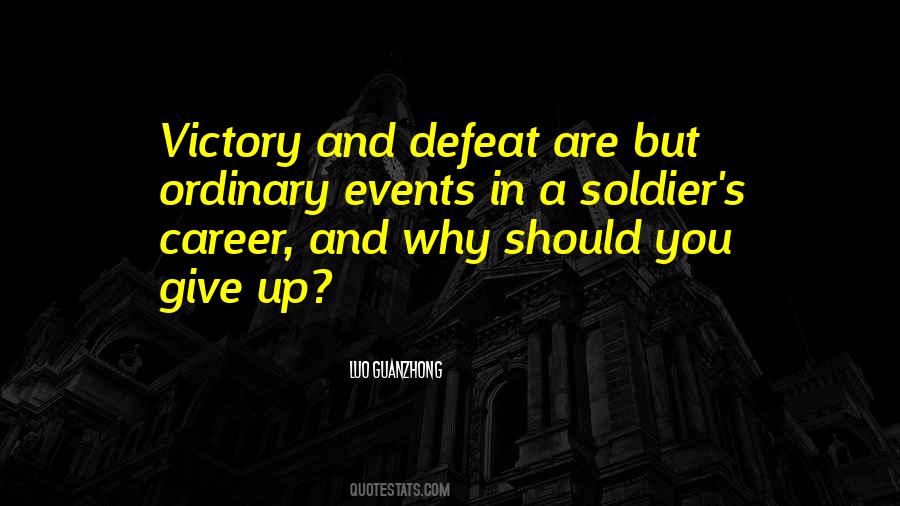 Give Victory Quotes #902672