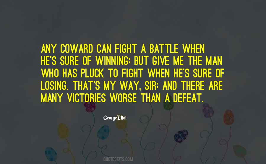 Give Victory Quotes #994748