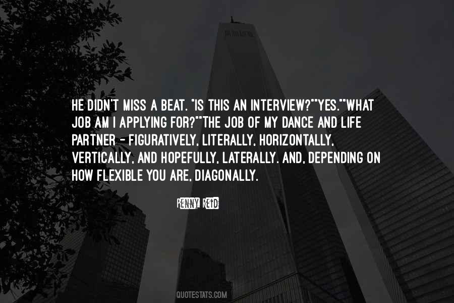 Quotes About The Job Interview #1307734