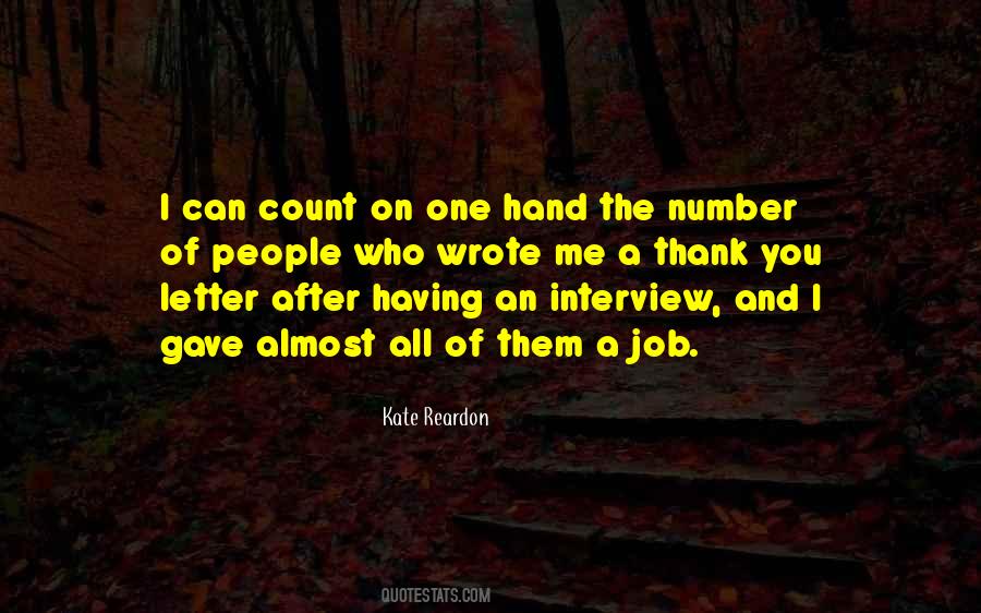 Quotes About The Job Interview #272863