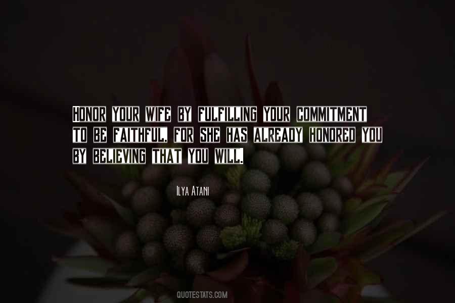 Be Faithful Quotes #1296830