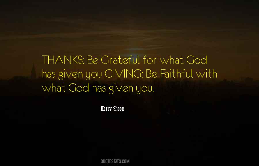 Be Faithful Quotes #1693017