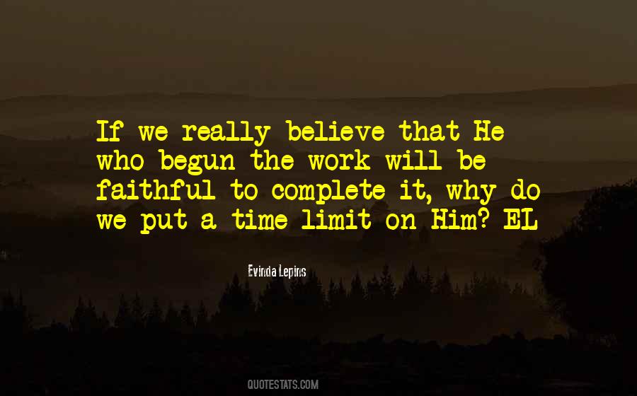 Be Faithful Quotes #1779195