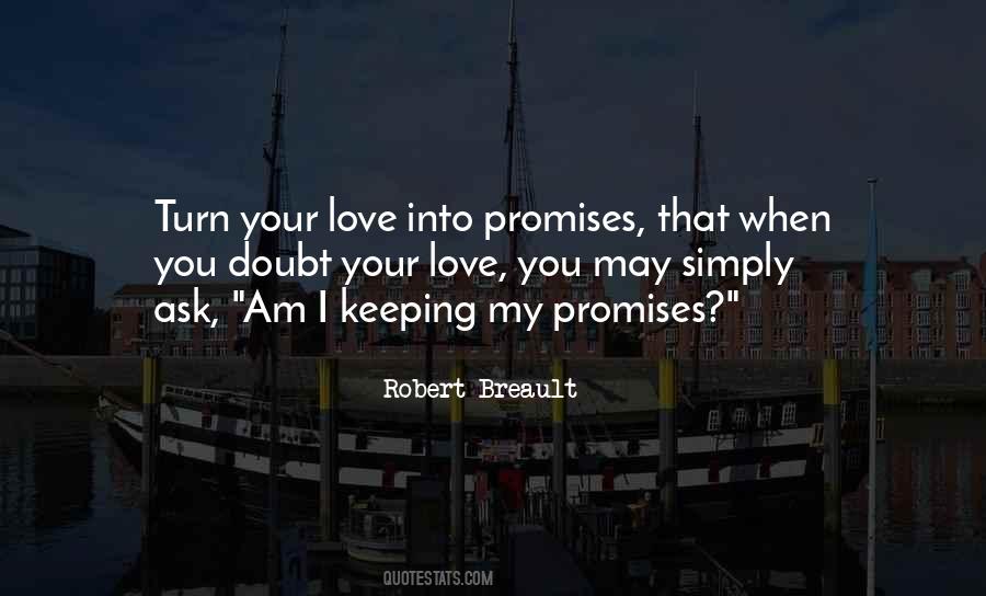 Keeping Promise Quotes #534072