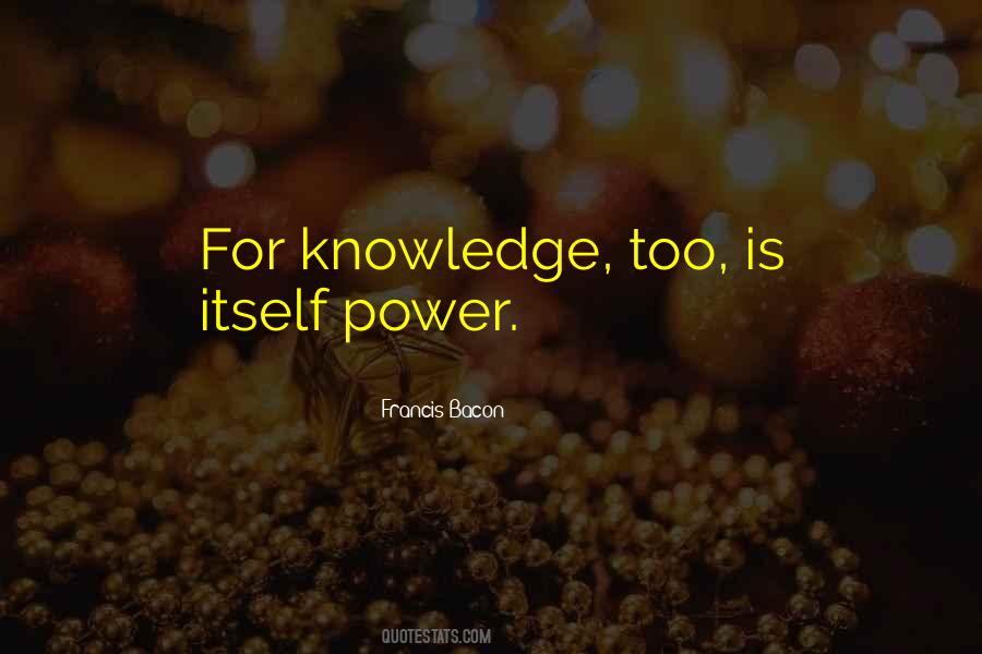 Francis Bacon Best Quotes #111934