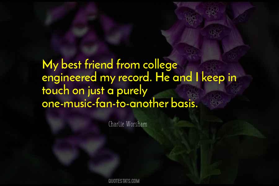 Best Friend In College Quotes #776086