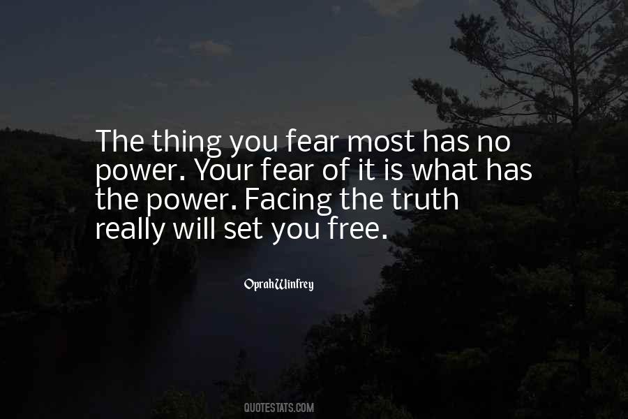 The Power Of Truth Quotes #1592998