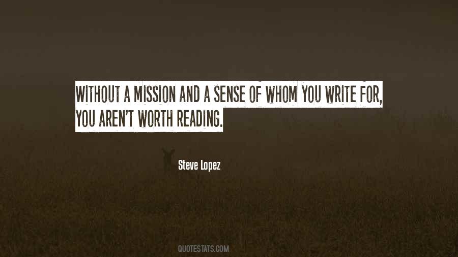 Quotes About A Mission #1691121