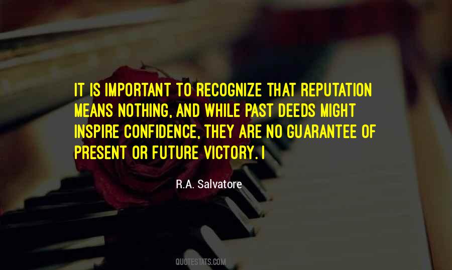 Past Is Important Quotes #1098380