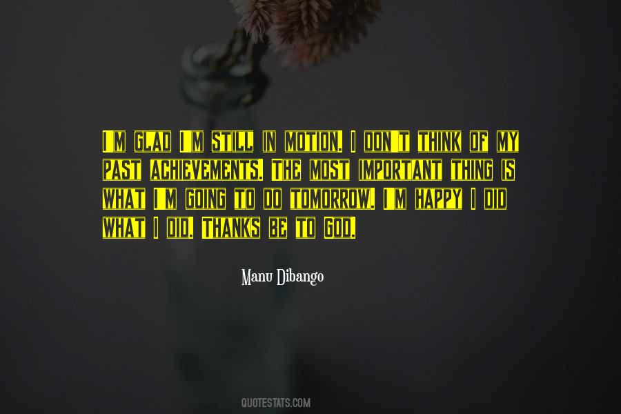 Past Is Important Quotes #1212574