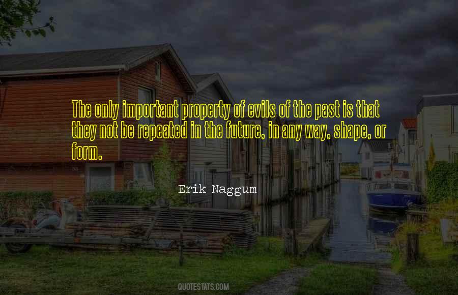 Past Is Important Quotes #1243388