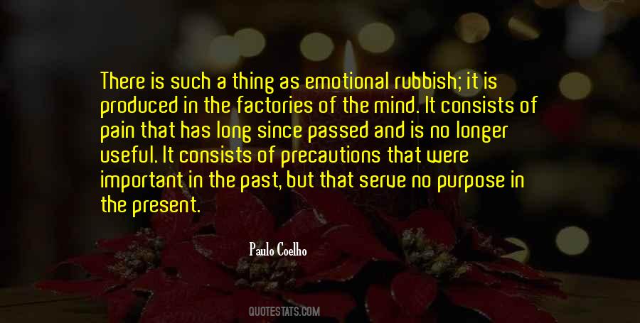 Past Is Important Quotes #1350496