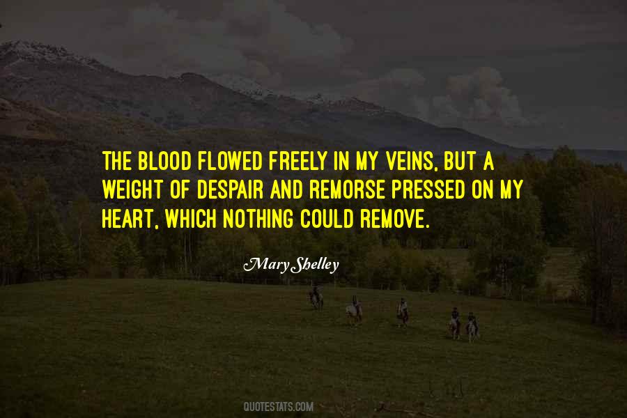 Blood In My Veins Quotes #890063