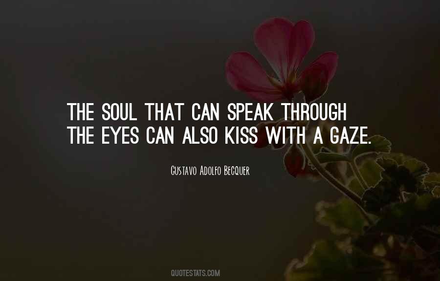 Kiss Eyes Quotes #1316542