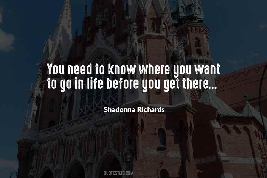 To Get Where You Want To Go Quotes #1759922