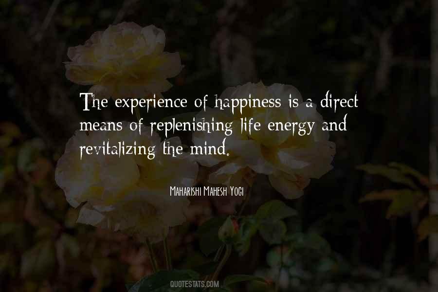 Happiness Energy Quotes #1543376