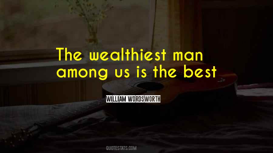 Quotes About The Wealthiest #460142