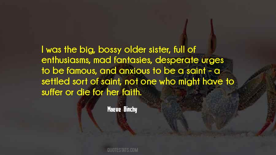 Famous Big Sister Quotes #1787598