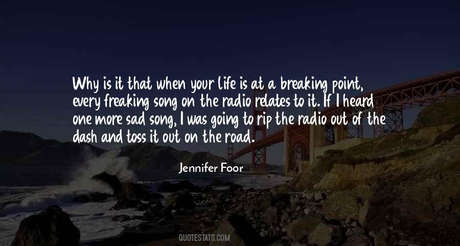Quotes About A Breaking Point #118486