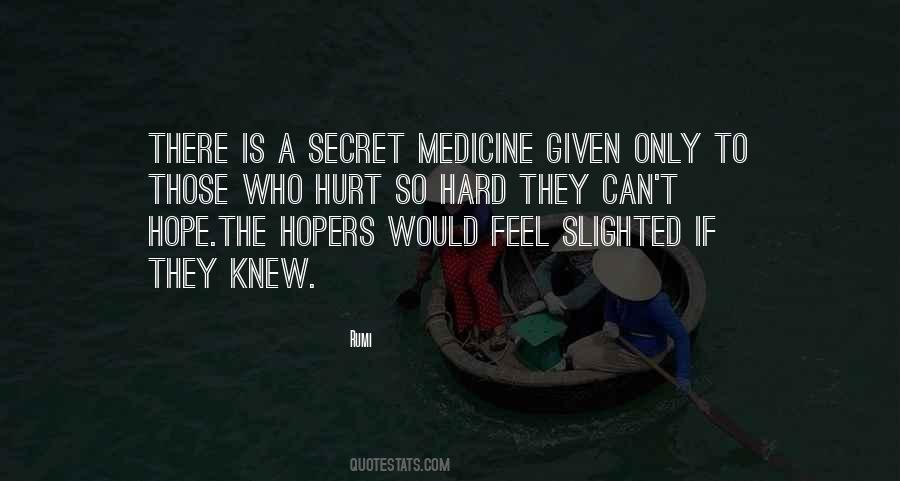 Quotes About Hope Rumi #77240