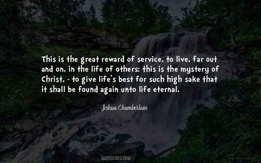 Life Is Service Quotes #247860
