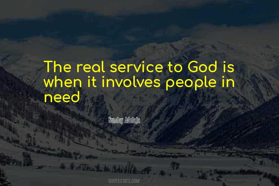 Life Is Service Quotes #437695