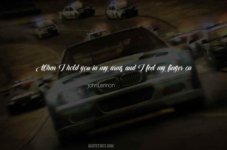 Hold In My Arms Quotes #1448351