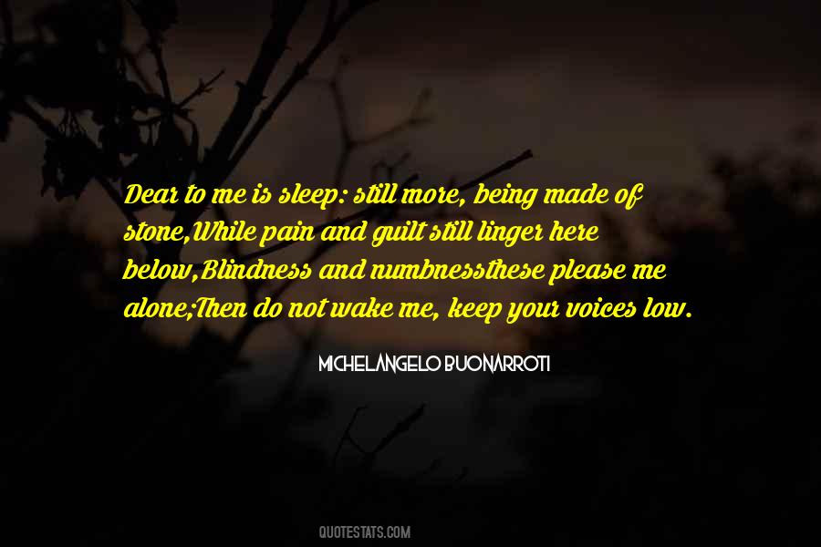 Sleep Pain Quotes #28382