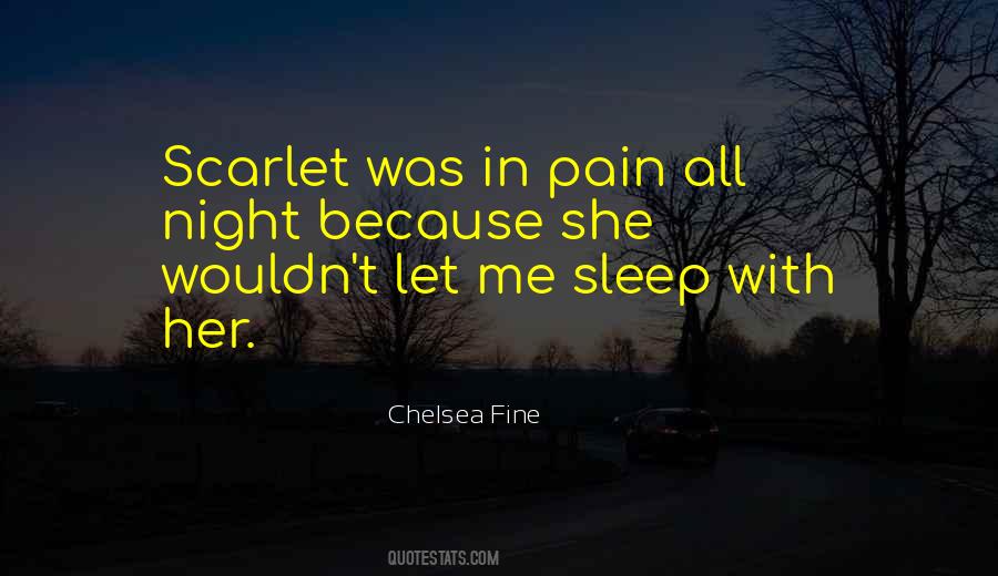 Sleep Pain Quotes #498680